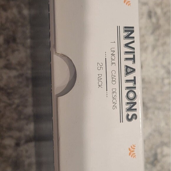 25-pk You're Invited Blank Invitations with envelope- NWT - Picture 4 of 4